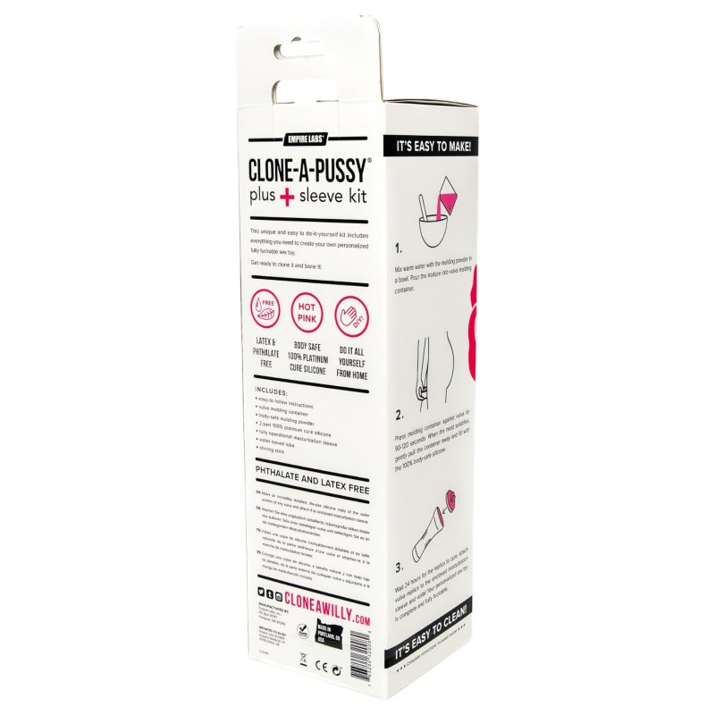 Clone-a-Pussy - vaginamásoló készlet saját maszturbátorhoz (pink) 165837 termék bemutató kép