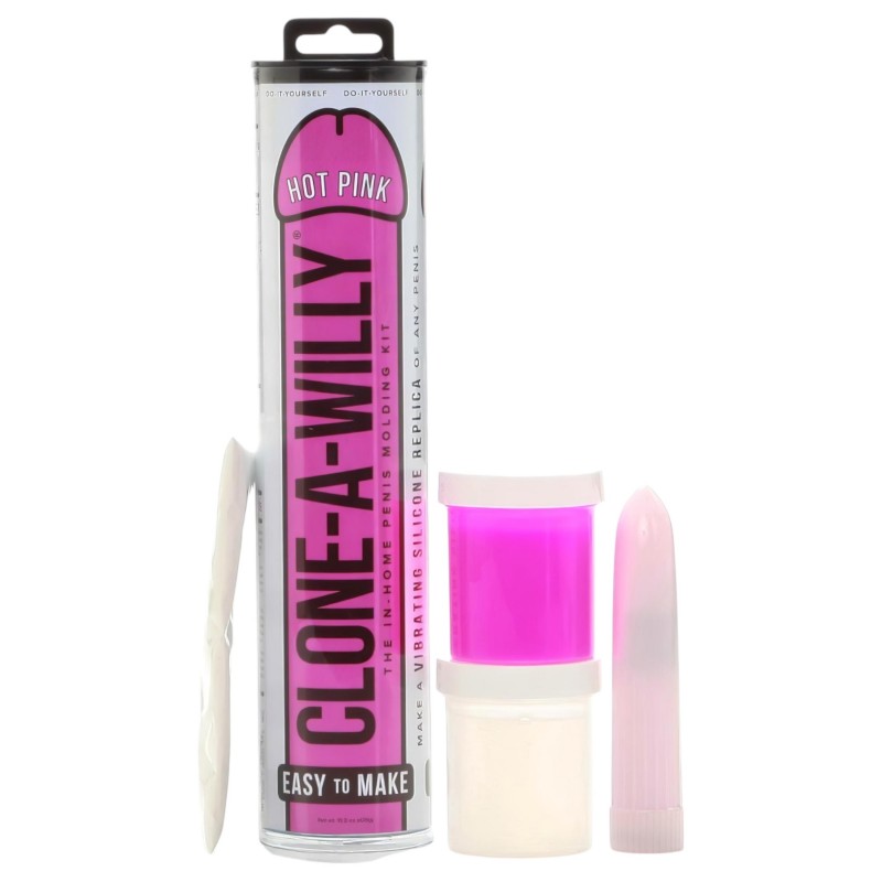 Clone-a-Willy - péniszmásoló szett vibrátorral (pink) 115971 termék bemutató kép