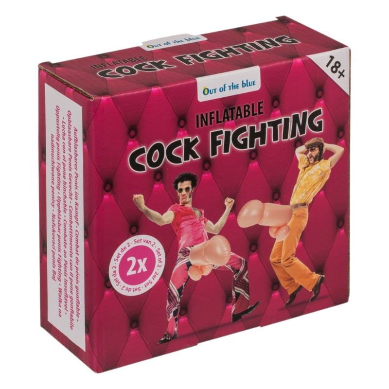 Cock Fighting - felfújható felcsatolható pénisz (natúr) 96152 termék bemutató kép