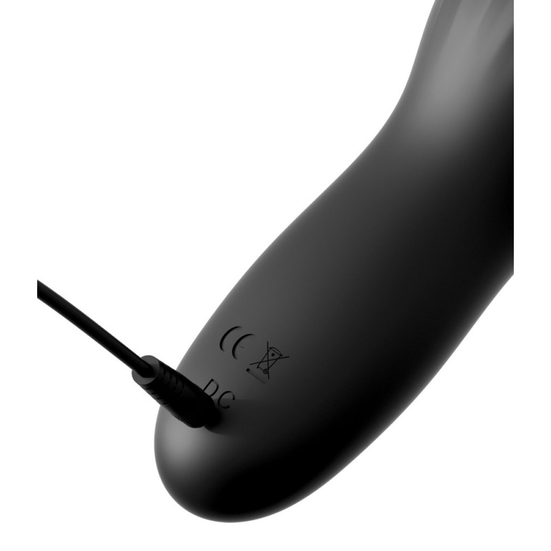 Control Cock Teaser - vízálló, akkus, makk vibrátor (fekete) 40620 termék bemutató kép