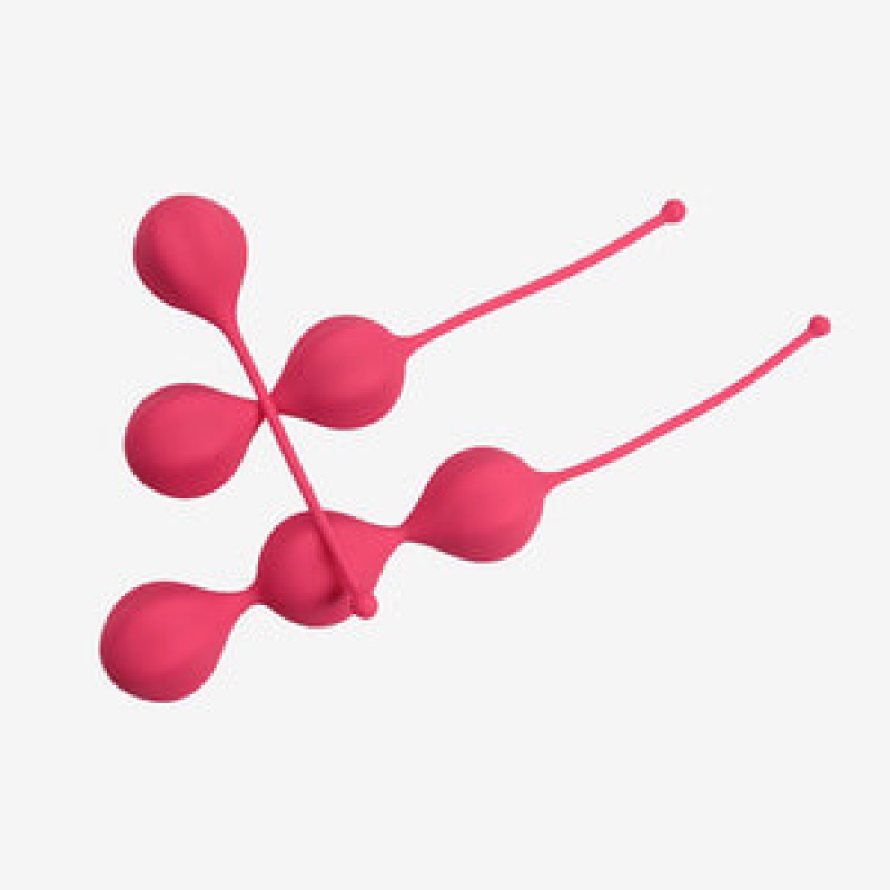 Cotoxo Belle - 3 részes gésagolyó szett (piros) 24114 termék bemutató kép