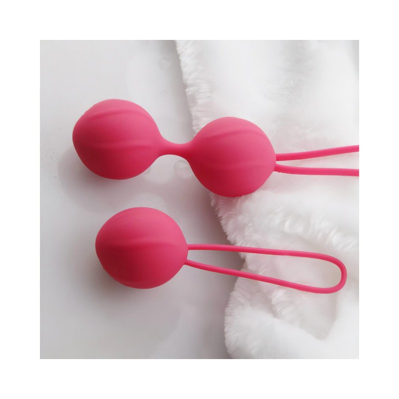 Cotoxo Cherry - 2 részes gésagolyó szett kegel tornához (piros) 159071 termék bemutató kép
