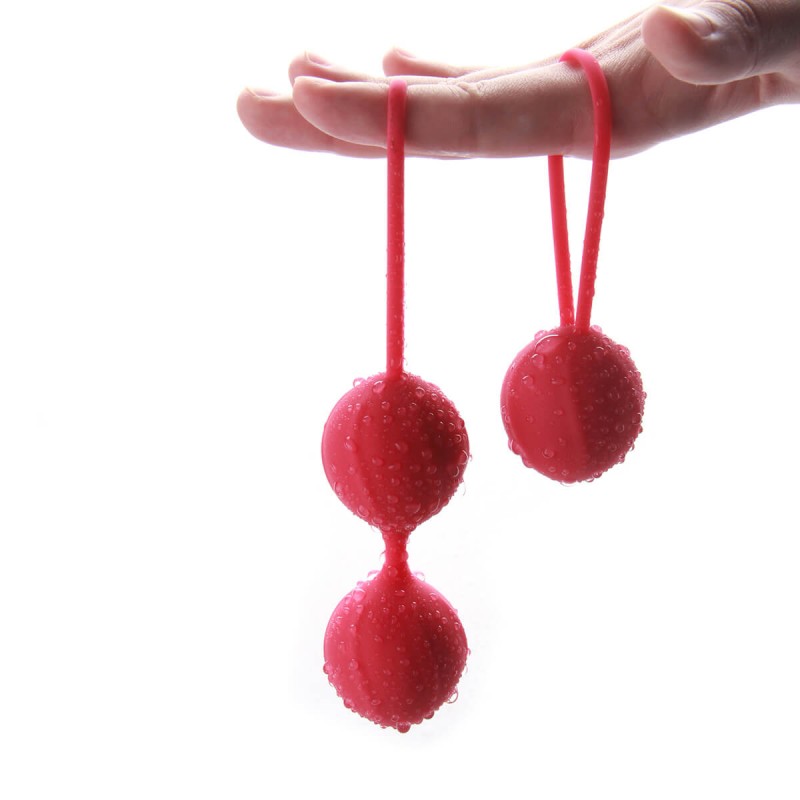 Cotoxo Cherry - 2 részes gésagolyó szett (piros) 13446 termék bemutató kép