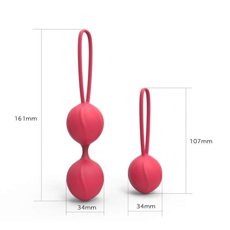 Cotoxo Cherry - 2 részes gésagolyó szett (piros) 13444 termék bemutató kép