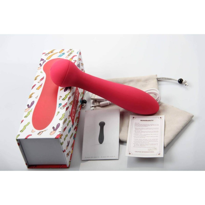 Cotoxo Lollipop - akkus rúd vibrátor (piros) 13476 termék bemutató kép