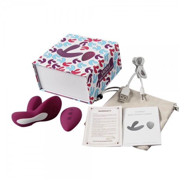 Cotoxo Saddle - távirányítós prosztata vibrátor (viola)