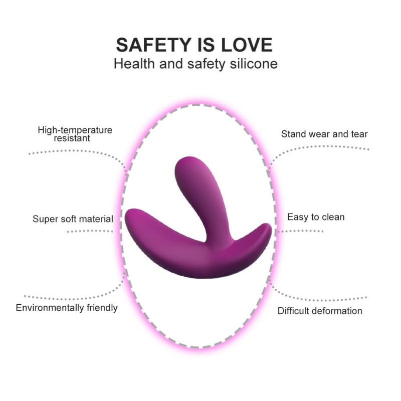 Cotoxo Saddle - távirányítós prosztata vibrátor (viola) 24132 termék bemutató kép