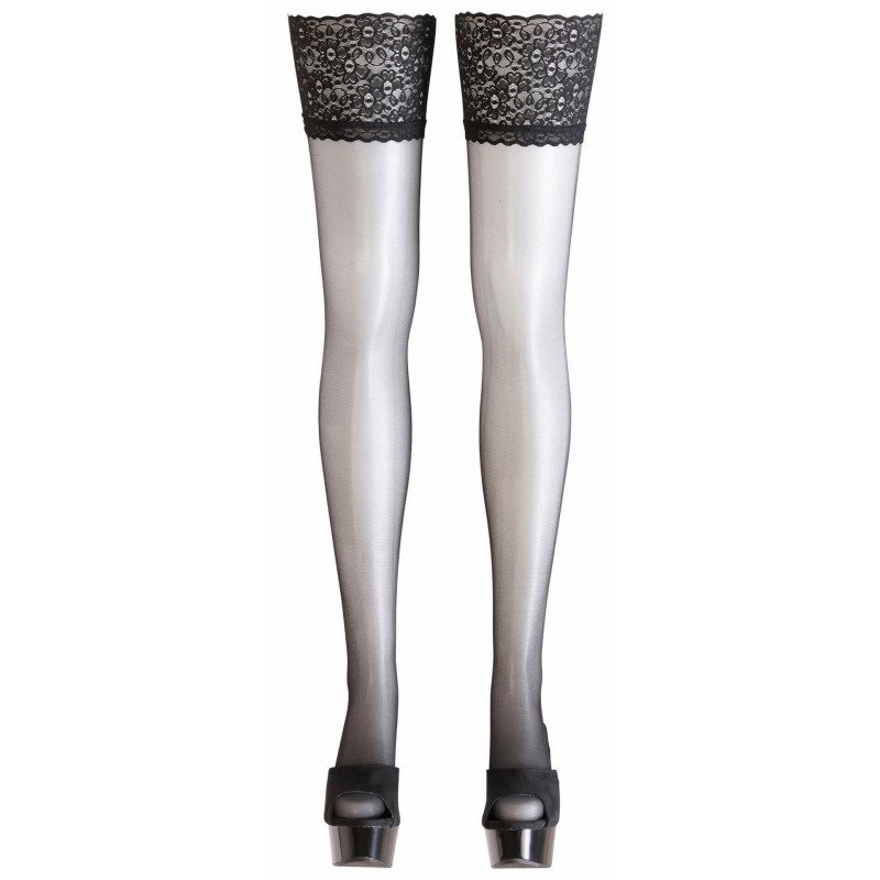 Cottelli - Széles csipkés combfix 850 termék bemutató kép