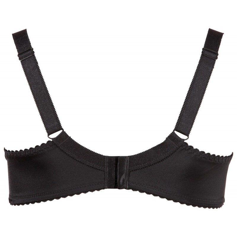 Cottelli Plus Size - push-up melltartó (fekete) 79021 termék bemutató kép