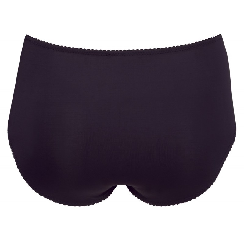 Cottelli Plus Size - pántos-csipkés női alsó (fekete) 79209 termék bemutató kép