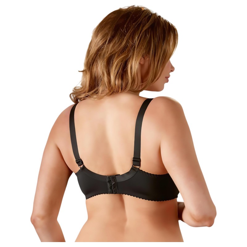 Cottelli Plus Size - push-up mellemelő (fekete) 168840 termék bemutató kép