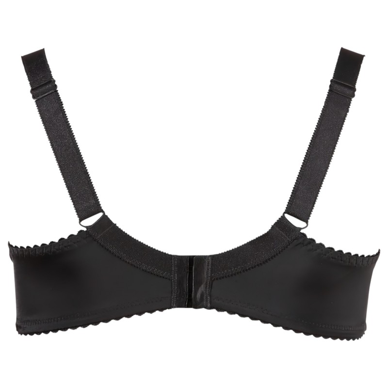 Cottelli Plus Size - push-up mellemelő (fekete) 168843 termék bemutató kép