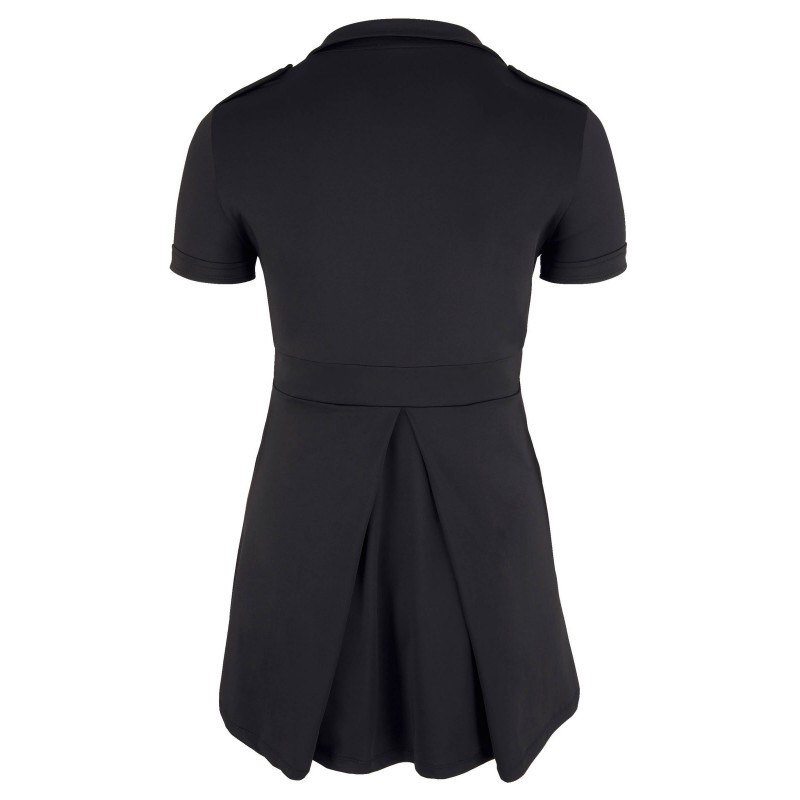 Cottelli Plus Size - szexi rendőrnő ruha jelmez (fekete) 28160 termék bemutató kép