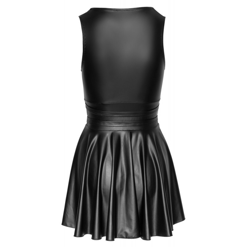 Cottelli - rakott ruha, övvel (fekete) 78970 termék bemutató kép