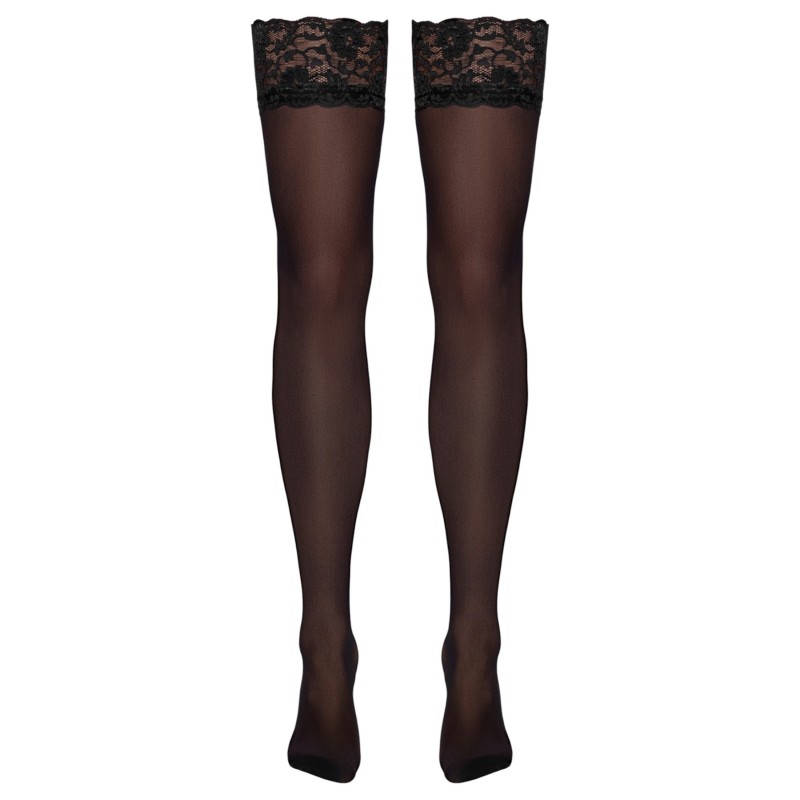 Cottelli - selymes combfix (fekete) 124842 termék bemutató kép