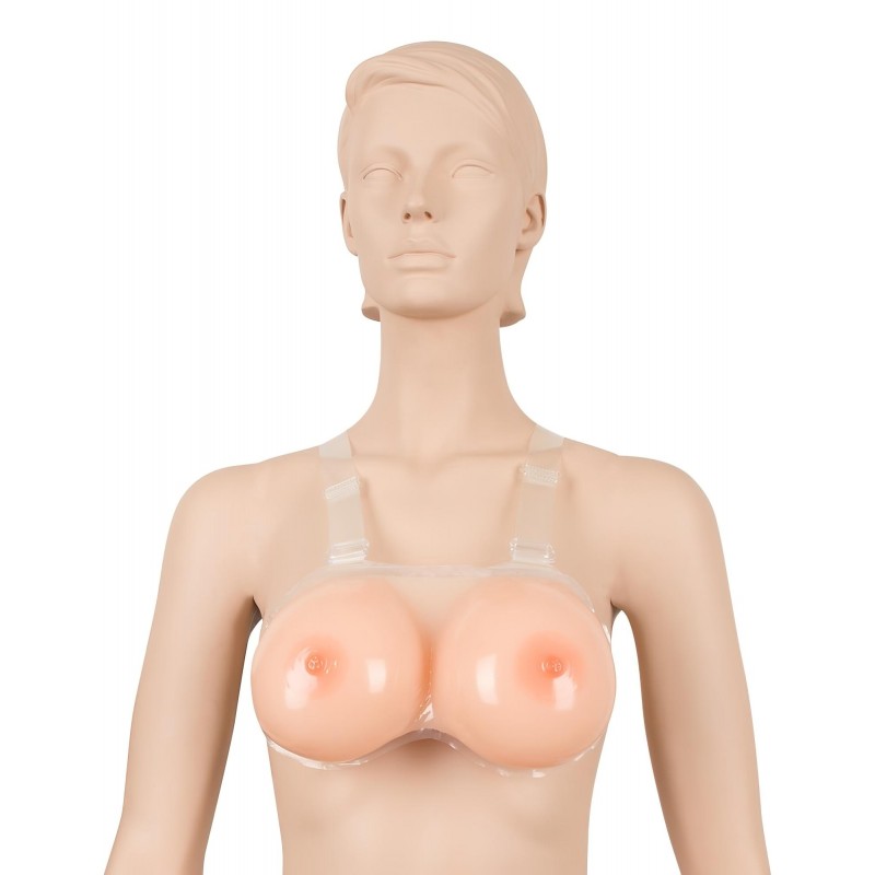 Cottelli - szilikon push-up felcsatolható mellek (2 × 600 g) 137223 termék bemutató kép