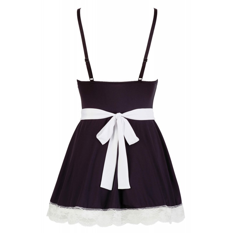 Cottelli - szobalány ruha köténnyel (fekete-fehér) 28184 termék bemutató kép