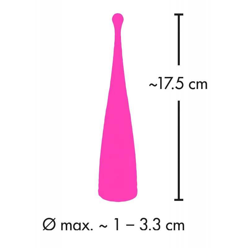 Couples Choice - akkus csiklóizgató vibrátor (pink) 158839 termék bemutató kép