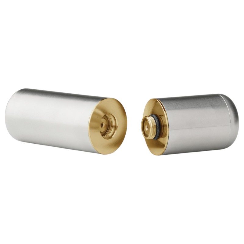 Crave Bullet - akkus mini rúzs vibrátor (ezüst-arany) 118623 termék bemutató kép