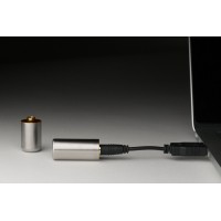 Crave Bullet - akkus mini rúzsvibrátor (ezüst) 1061 termék bemutató kép
