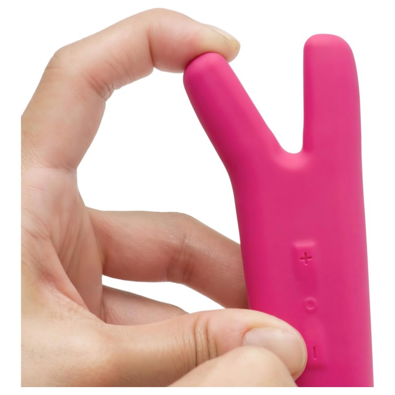 Crave Duet Flex - akkus csikló vibrátor (pink) 105534 termék bemutató kép