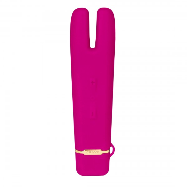 Crave Duet Flex - akkus csikló vibrátor (pink)