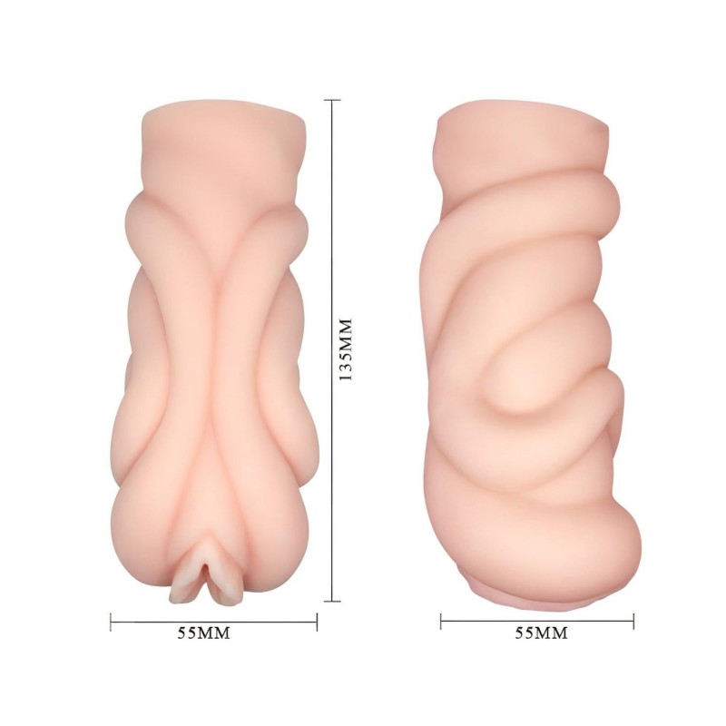 Crazy Bull - hentai punci maszturbátor férfiaknak (testszínű) 126795 termék bemutató kép