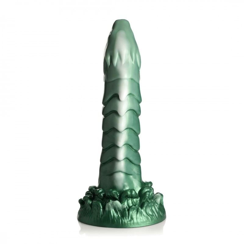 Creature Cocks Cockness Monster - szilikon dildó (zöld) 101239 termék bemutató kép