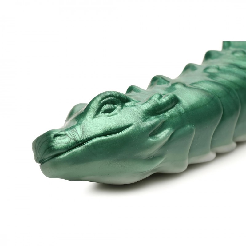 Creature Cocks Cockness Monster - szilikon dildó (zöld) 101243 termék bemutató kép