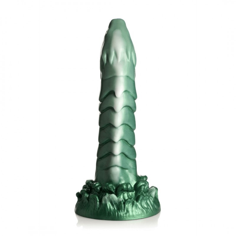 Creature Cocks Cockness Monster - szilikon dildó (zöld) 86300 termék bemutató kép