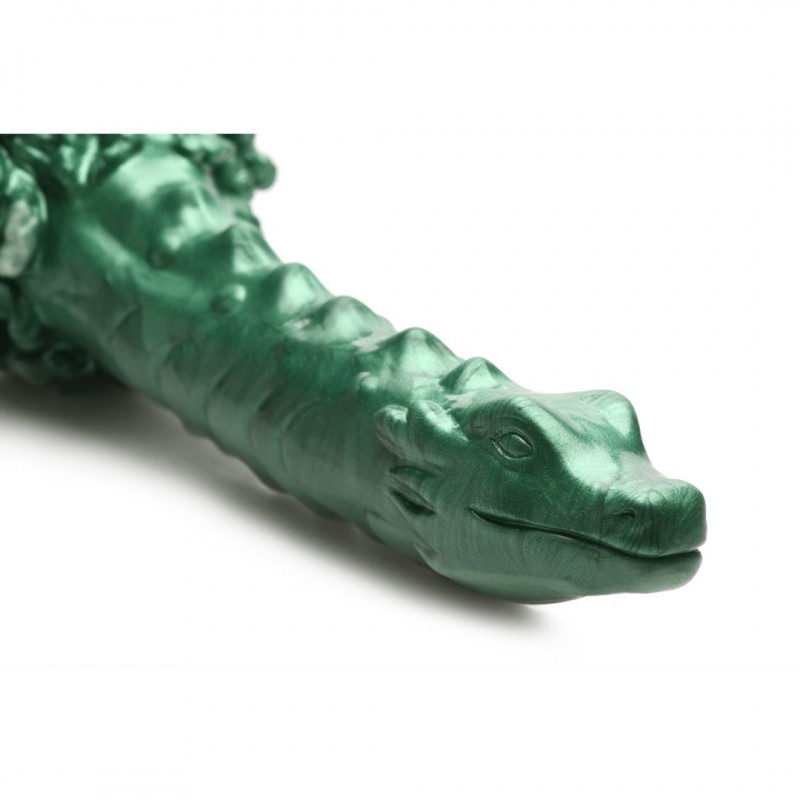 Creature Cocks Cockness Monster - szilikon dildó (zöld) 86303 termék bemutató kép