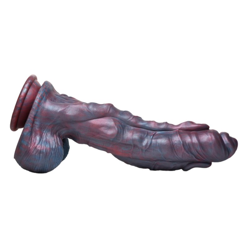Creature Cocks Hydra - szilikon dildó - 27cm (lila) 91000 termék bemutató kép