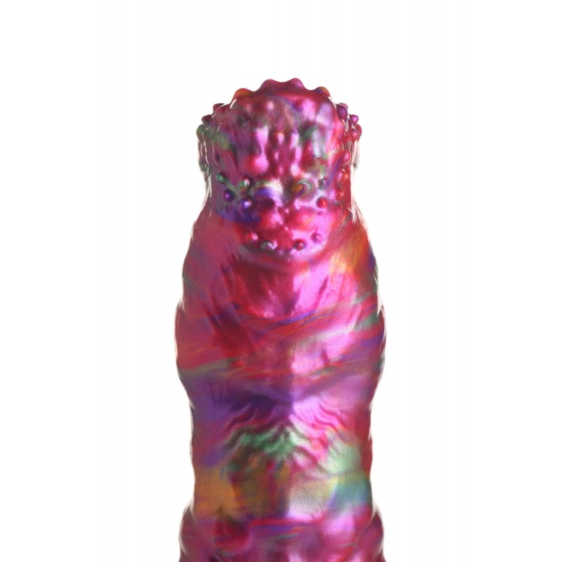 Creature Cocks Larva - ovipozitor űrlény dildó (szivárvány) 82413 termék bemutató kép