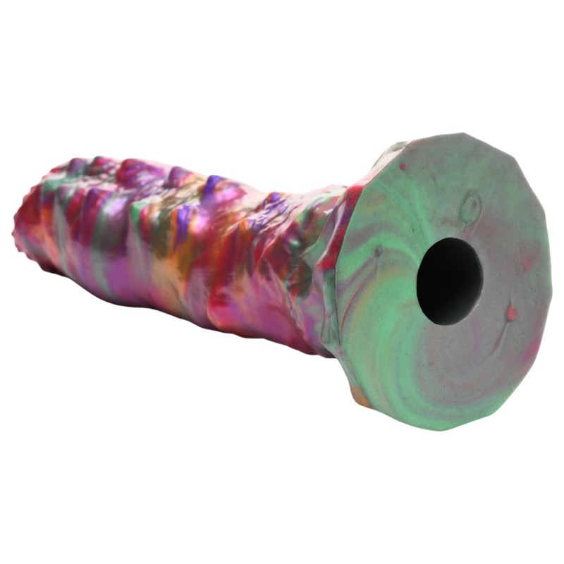 Creature Cocks Larva - ovipozitor űrlény dildó (szivárvány) 114533 termék bemutató kép