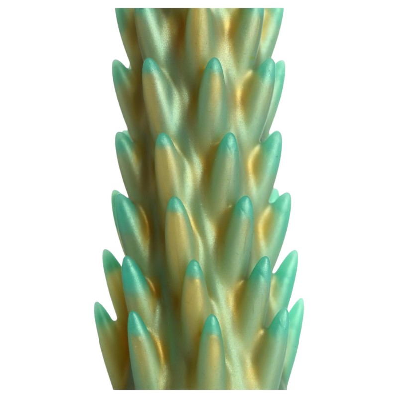 Creature Cocks Stegosaurus - szilikon dildó - 20 cm (zöld) 134878 termék bemutató kép