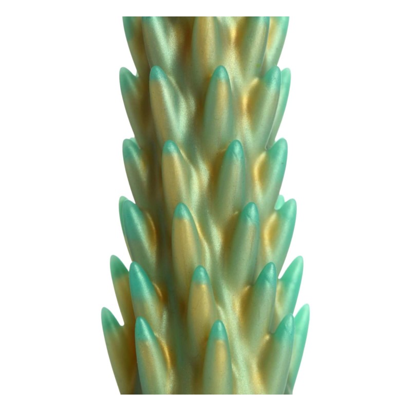 Creature Cocks Stegosaurus - szilikon dildó - 20cm (zöld) 91007 termék bemutató kép