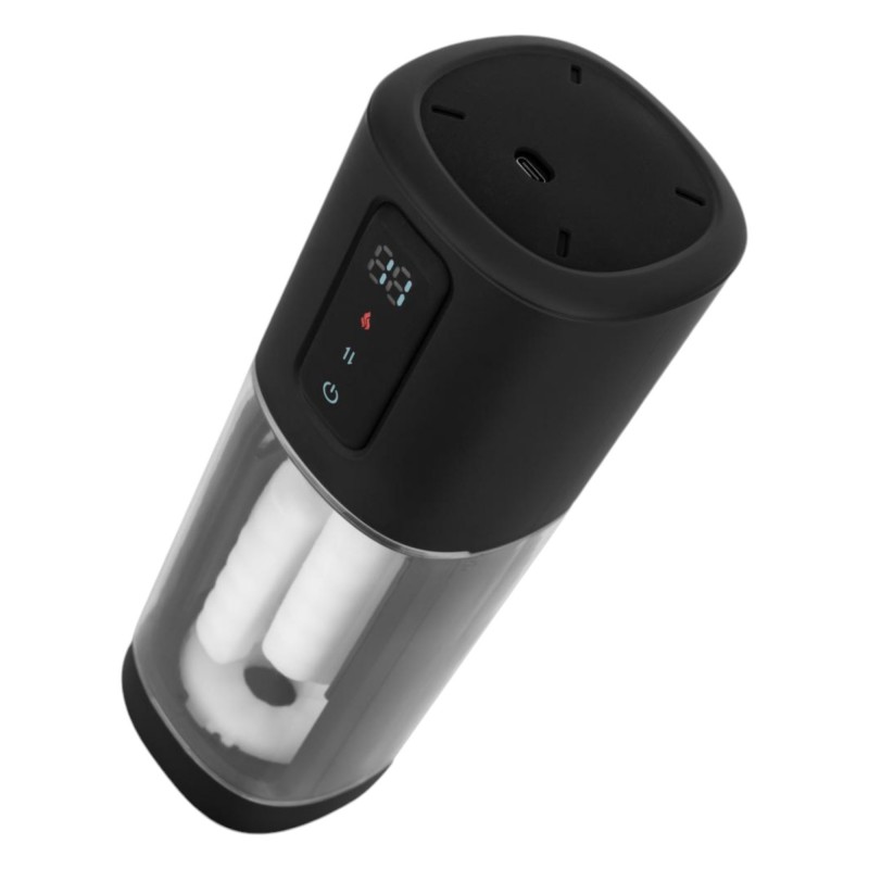 CRUIZR CX11 - melegítő, szorító maszturbátor (fekete) 97069 termék bemutató kép