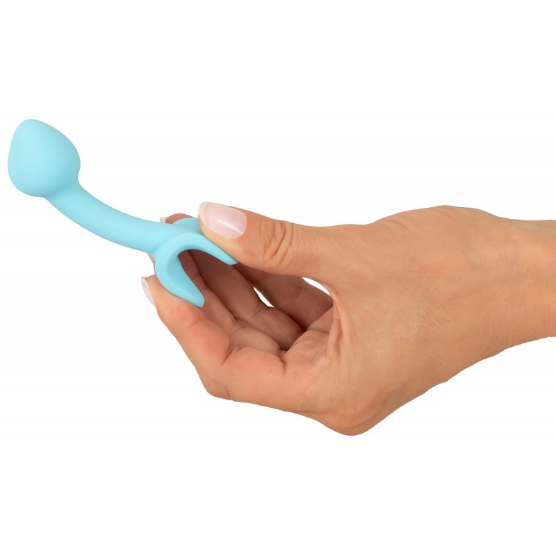 Cuties Mini Butt Plug - szilikon anál plug (kék) 152521 termék bemutató kép
