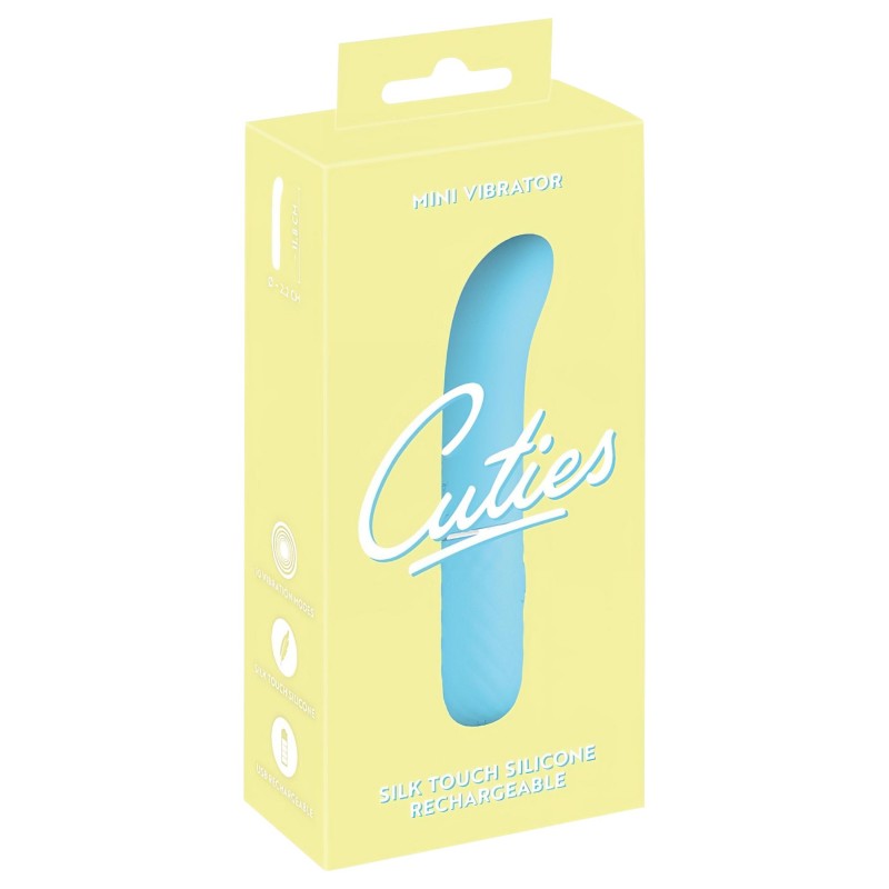 Cuties - mini G-pont vibrátor (türkiz) 103114 termék bemutató kép