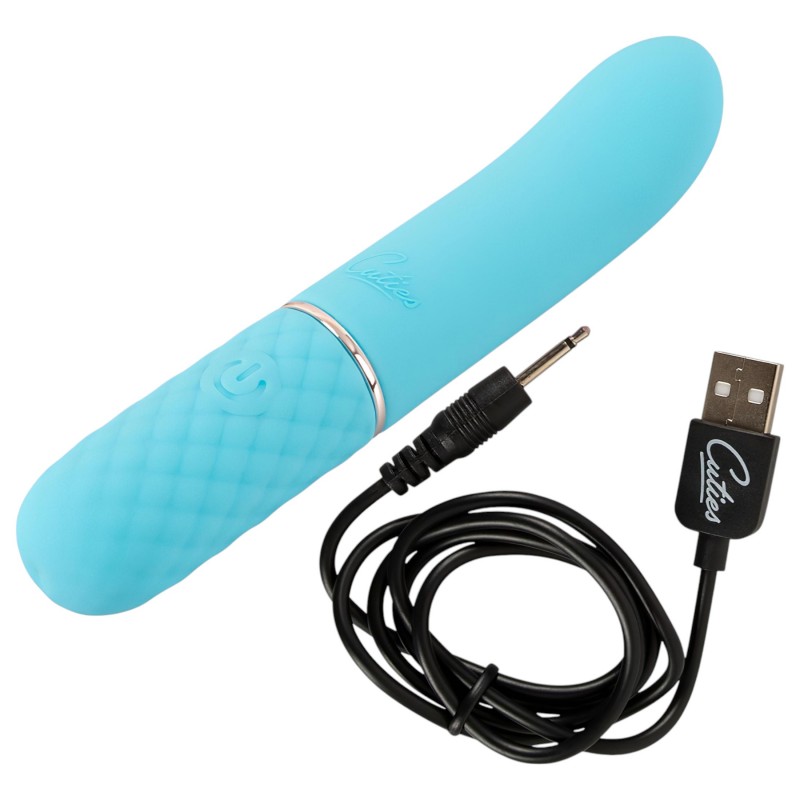 Cuties - mini G-pont vibrátor (türkiz) 103115 termék bemutató kép