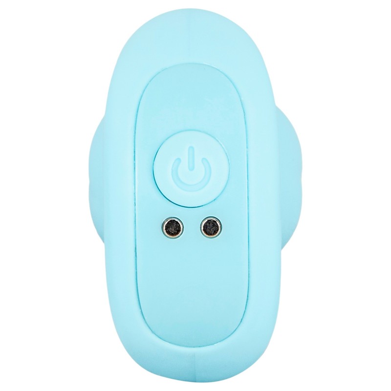 Cuties Mini - vibrációs anál plug (kék) 124160 termék bemutató kép