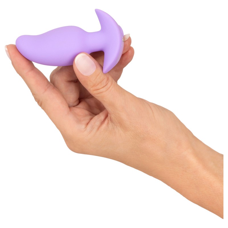Cuties Mini - vibrációs anál plug (lila) 124167 termék bemutató kép
