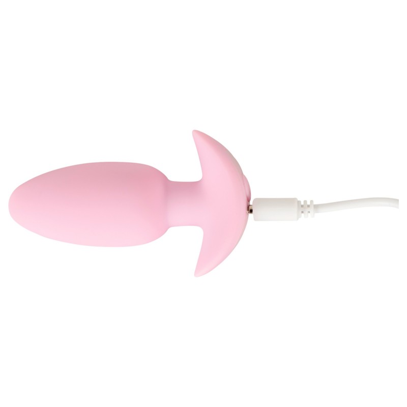 Cuties Mini - vibrációs anál plug (pink) 124186 termék bemutató kép