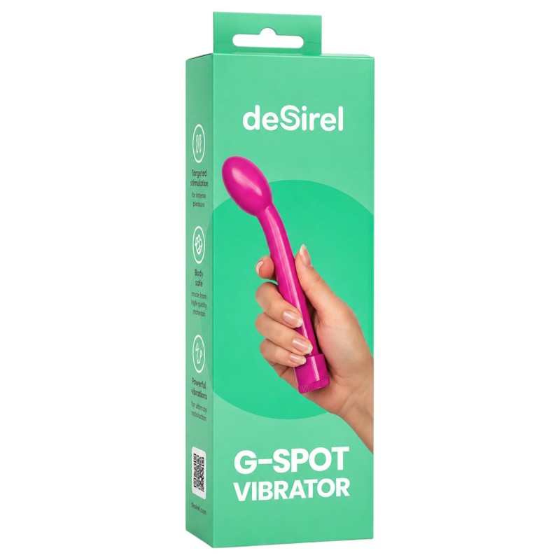 Desirel - akkus ívelt G-pont vibrátor (rózsaszín) 152342 termék bemutató kép