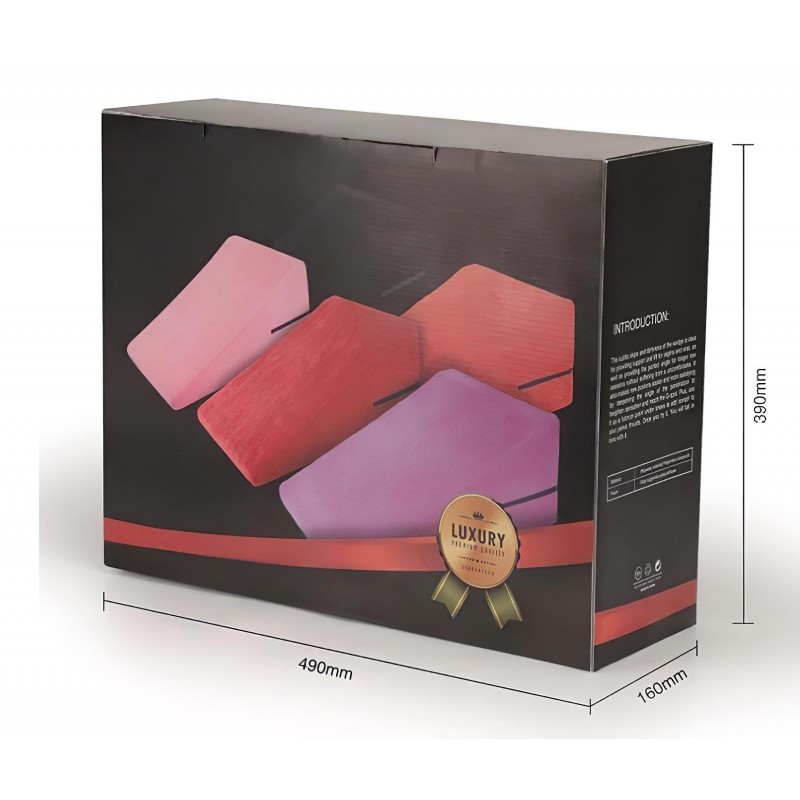 Desirel Magic Pillow ék szexpárna szett pároknak - kicsi + nagy (fekete) 129062 termék bemutató kép