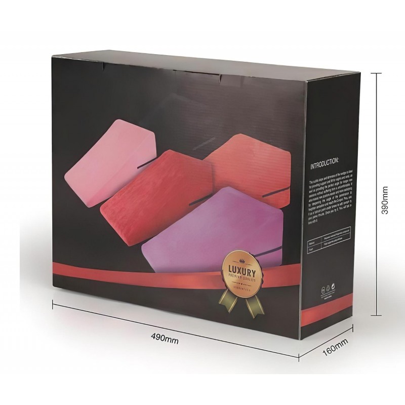Desirel Magic Pillow ék szexpárna szett pároknak - kicsi + nagy (piros) 129054 termék bemutató kép