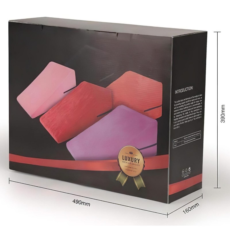 Desirel Magic Pillow ék szexpárna szett pároknak - kicsi + nagy (fekete) 164979 termék bemutató kép