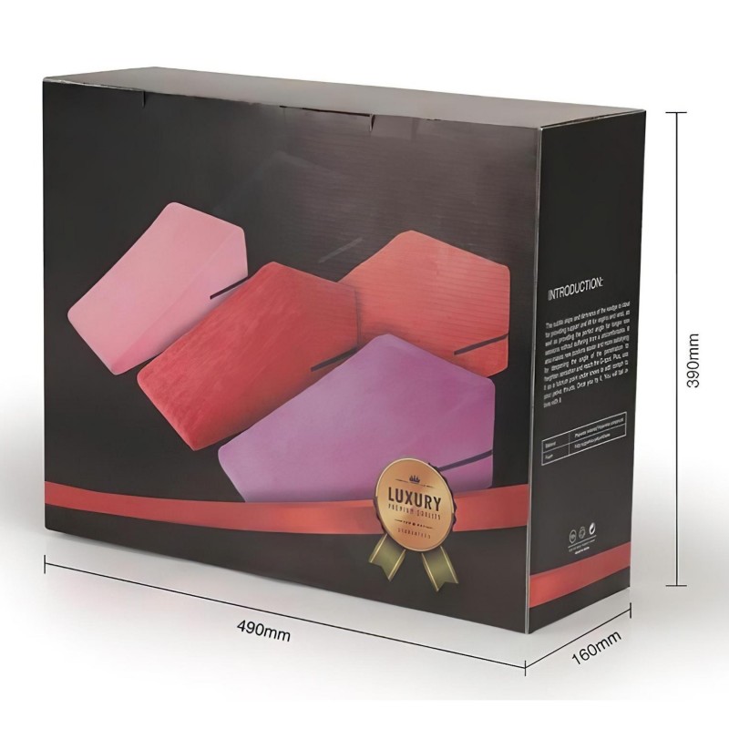 Desirel Magic Pillow ék szexpárna szett pároknak - kicsi + nagy (piros) 164971 termék bemutató kép