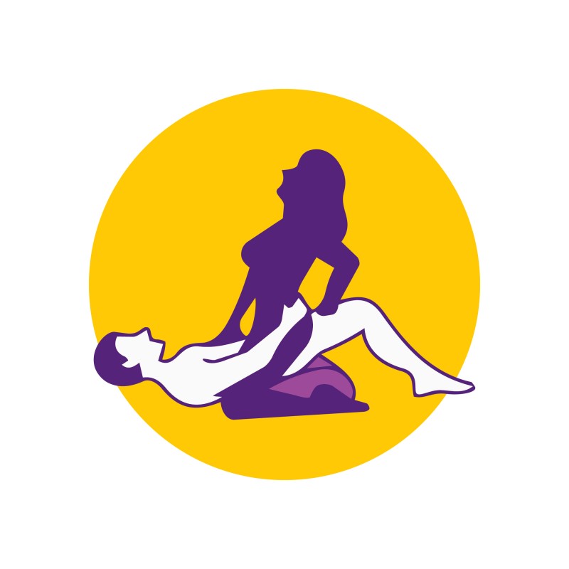 Desirel Magic Pillow - szív alakú szexpárna (piros) 145466 termék bemutató kép