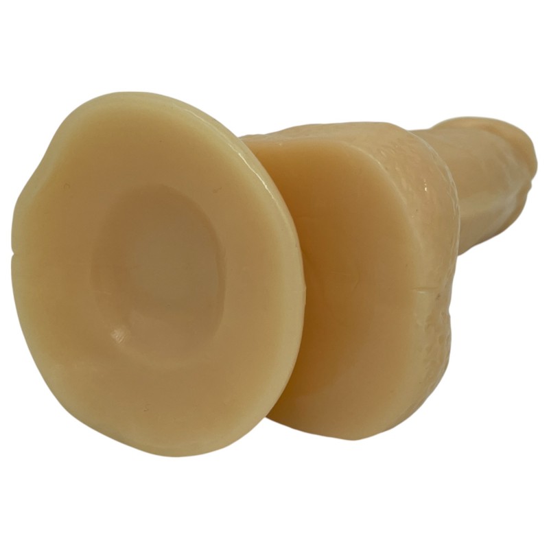 Desirel Titan - élethű herés dildó (natúr) 97334 termék bemutató kép